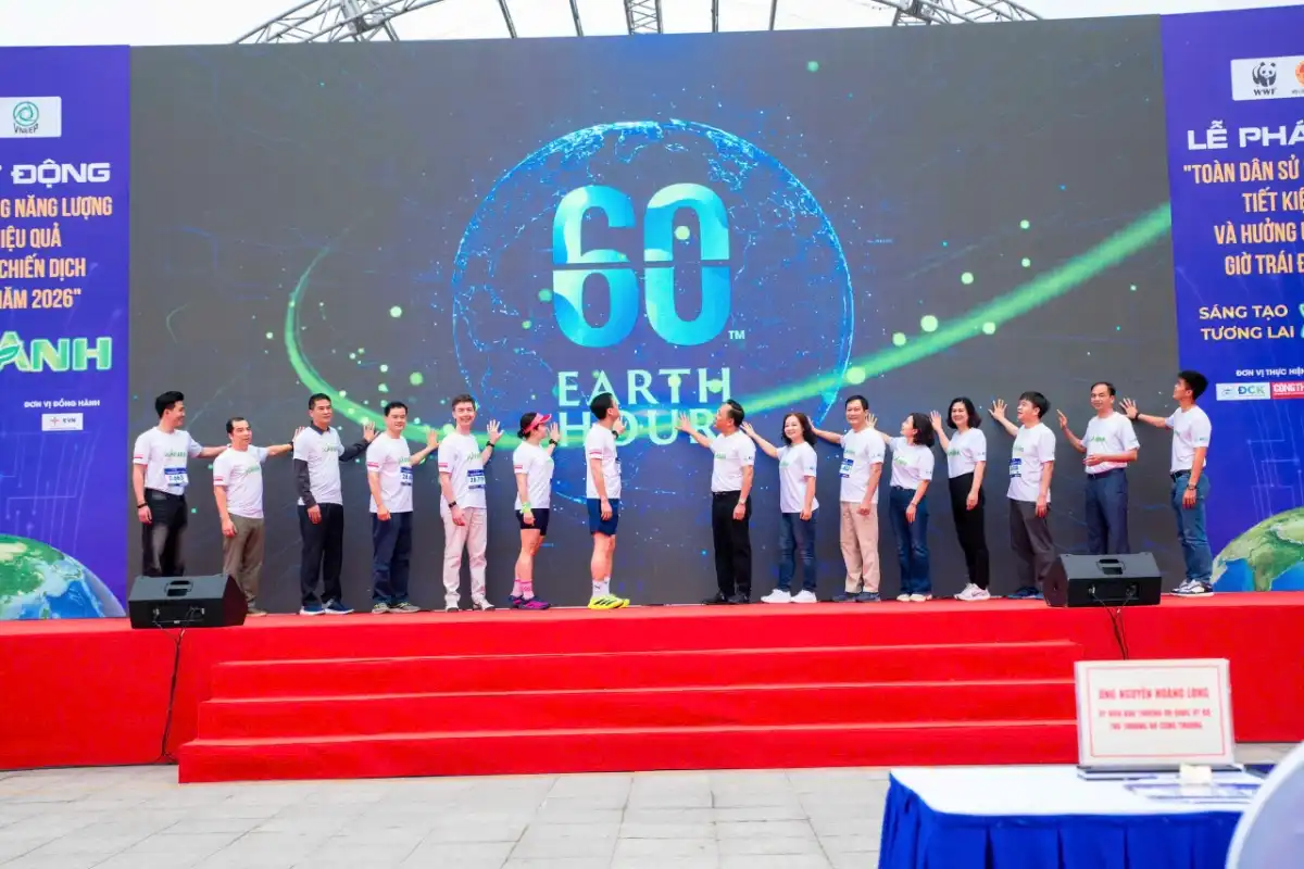 Phát động Chiến dịch Giờ Trái đất năm 2026