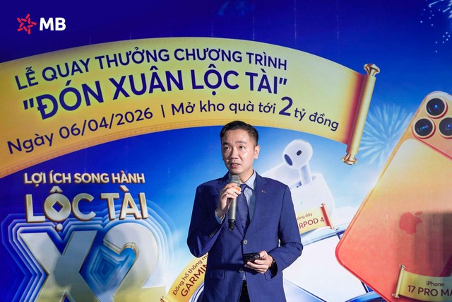 MB công bố khách hàng trúng thưởng đợt 2 chương trình "Đón Xuân Lộc Tài 2026"- Ảnh 1.