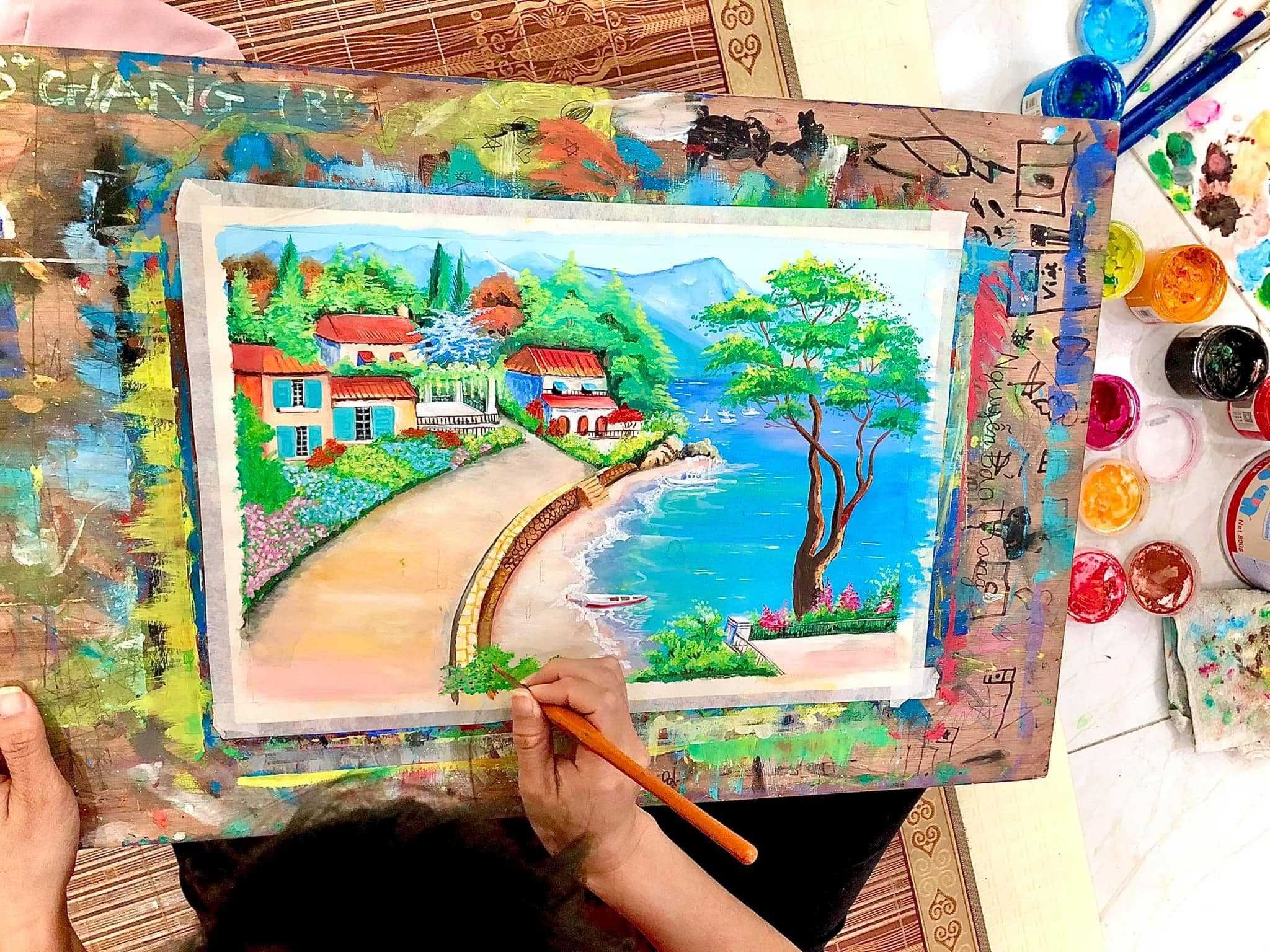 Cô giáo Tạ Thị Thu Hà – Người truyền cảm hứng đam mê nghệ thuật cho các bạn trẻ